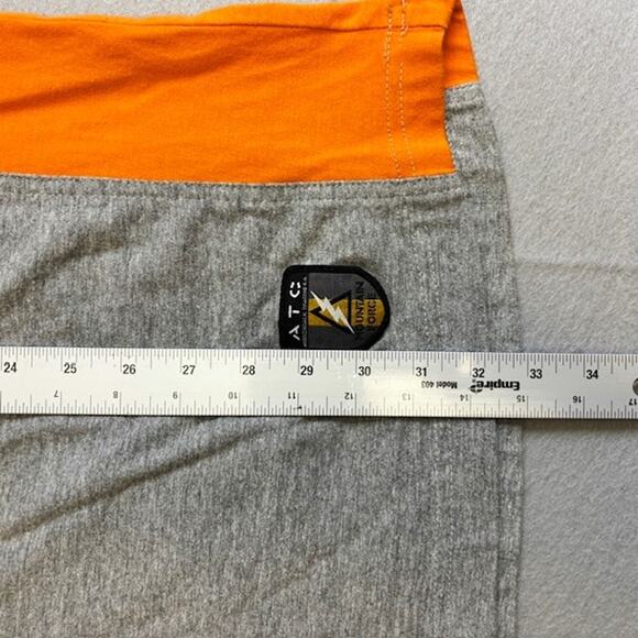 Adirondack ATC Shirt Mens XL Mountain Force Gray Orange Normcore Outdoors Rare - Picture 6 of 8